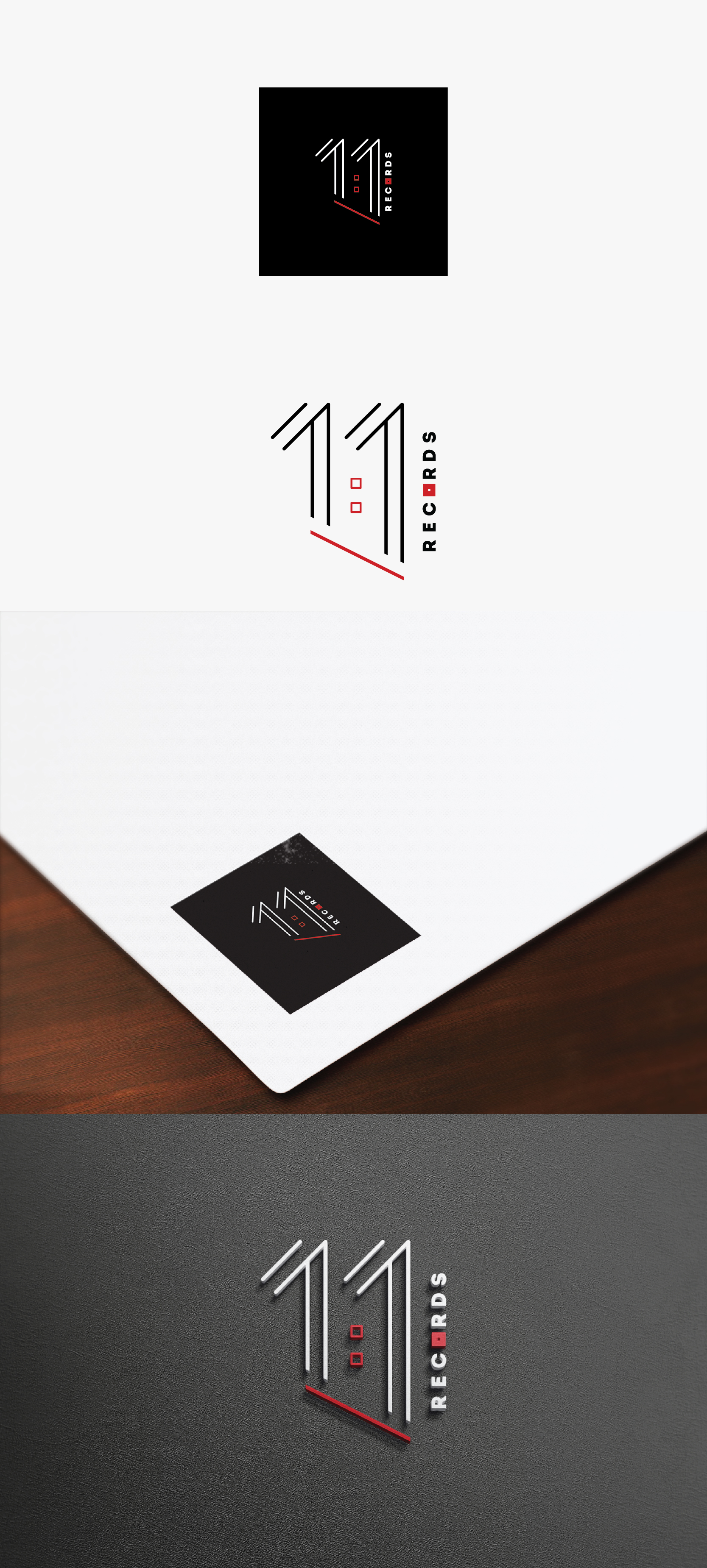 Logo Design by IMilenovic for 11:11 Records | Design #27997597