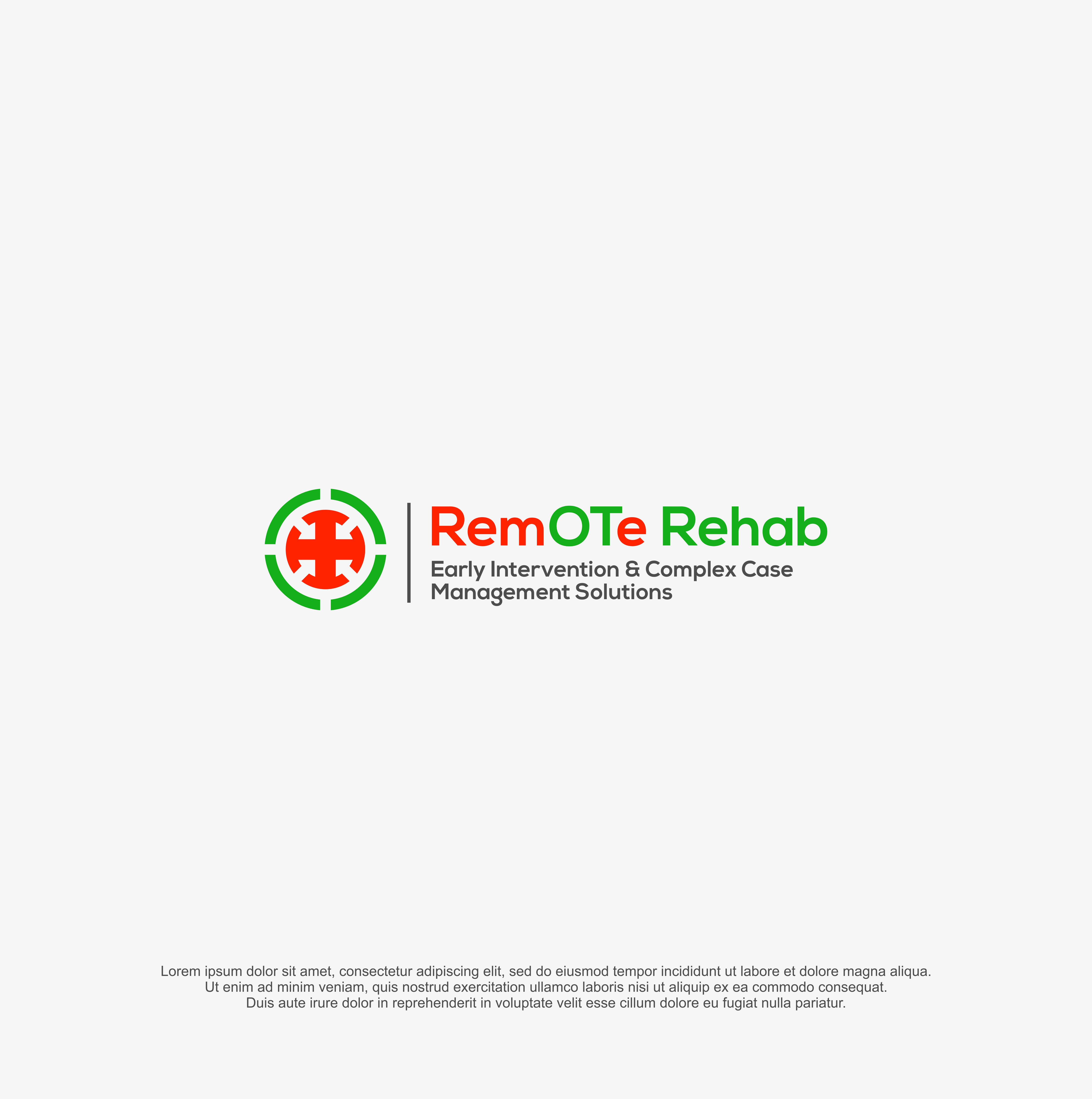 Logo Design by R!CKY for Remote Rehab | Design #27996701