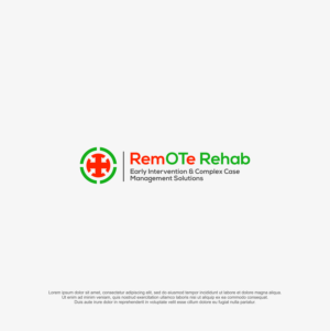 Logo Design by RickyThuo for Remote Rehab | Design #27996701