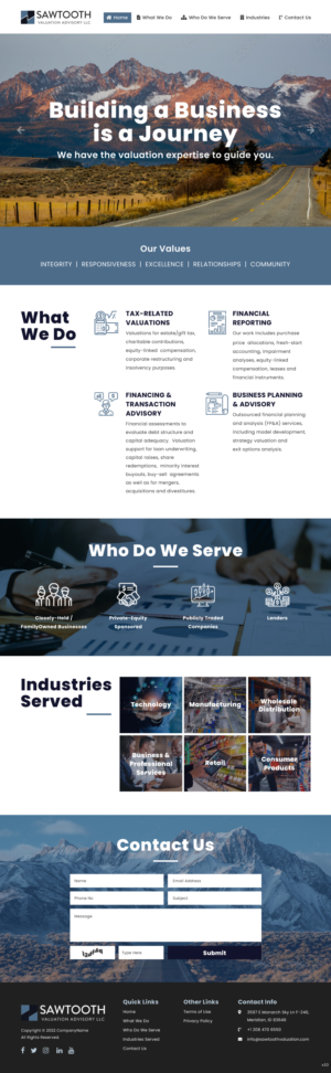 Web Design by pb for this project | Design: #27978324