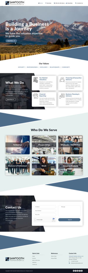Web Design by Atom for this project | Design: #27989986