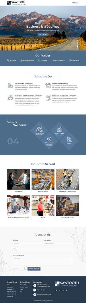 Web Design by Titan Eagle for this project | Design: #27979858