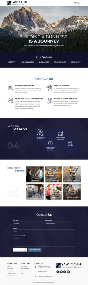 Web Design by Titan Eagle for this project | Design: #27984413
