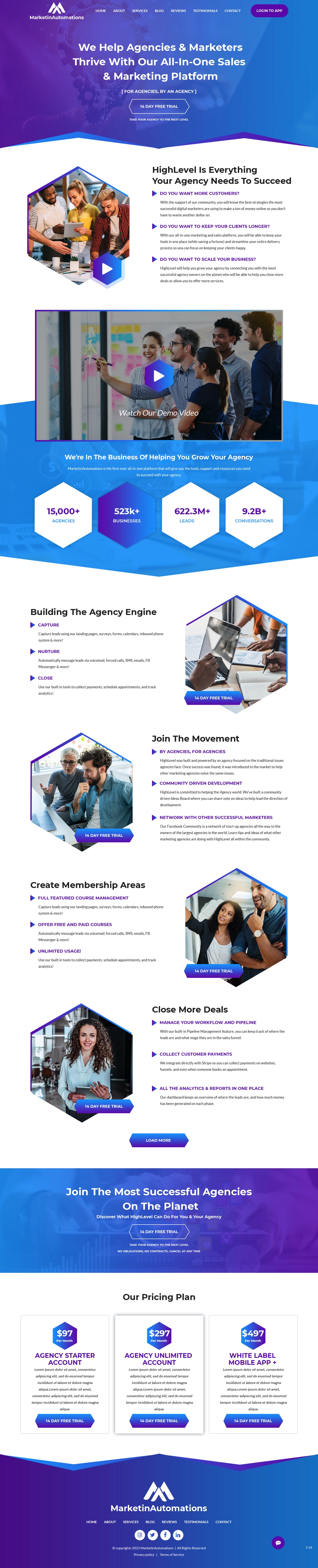 Landing Page Design by pb for Shane | Design #27978268