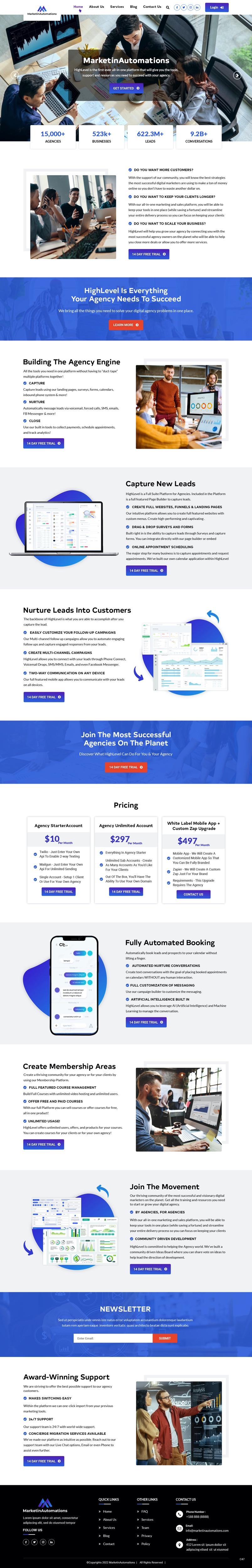Landing Page Design by pb for Shane | Design #27984056