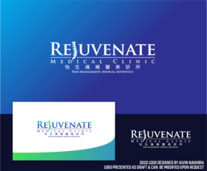 Rejuvenate Medical Clinic ???????? Pain Management, Medical Aesthetics | Design de Logo par alvinnavarra