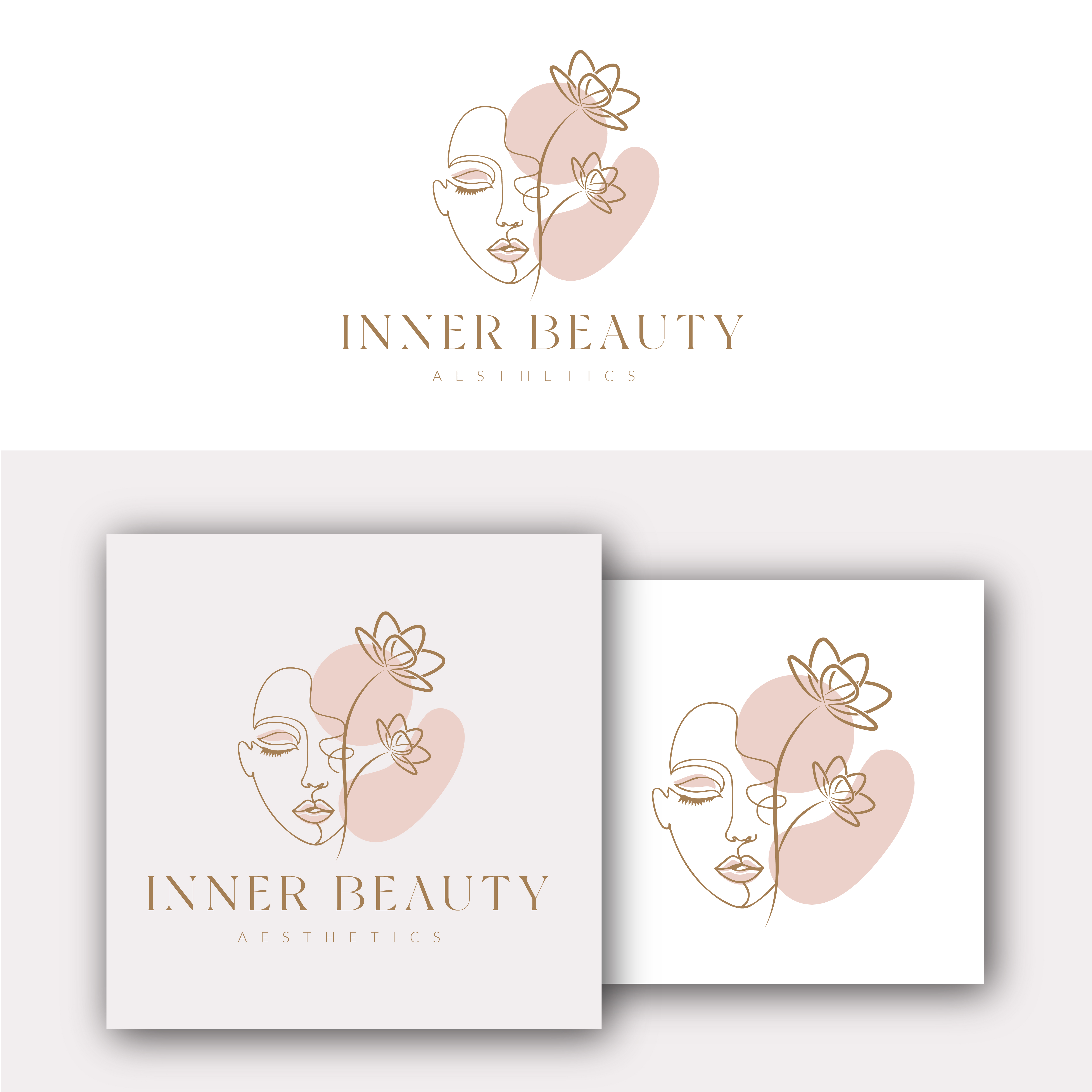 Diseño de Logo por Arya_Design para Inner Beauty Aesthetics | Diseño #27986643