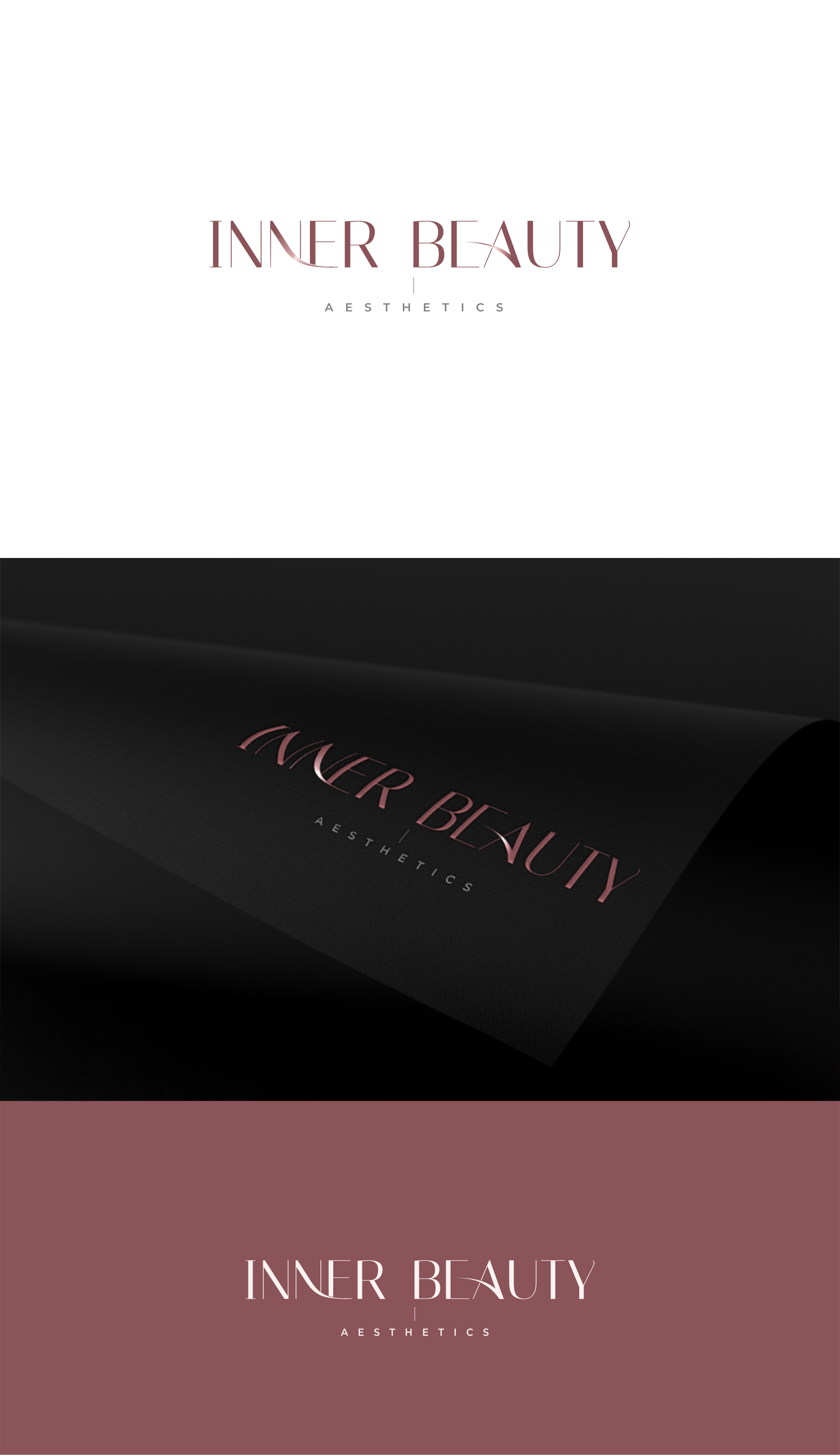 Logo Design by *mary for Inner Beauty Aesthetics | Design #27984823