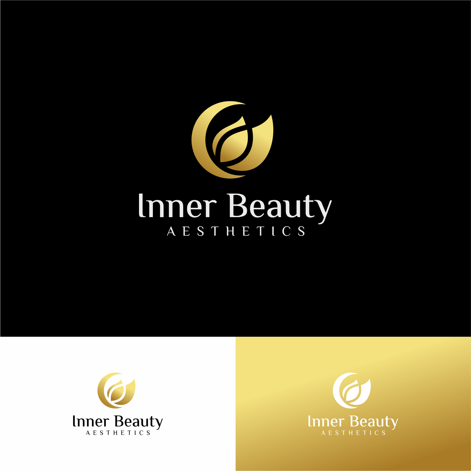 Logo Design by Sibyle for Inner Beauty Aesthetics | Design #27979883