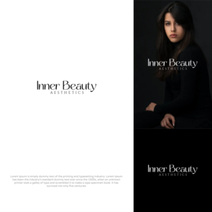 Logo Design by MX LogoArt for Inner Beauty Aesthetics | Design: #27986692