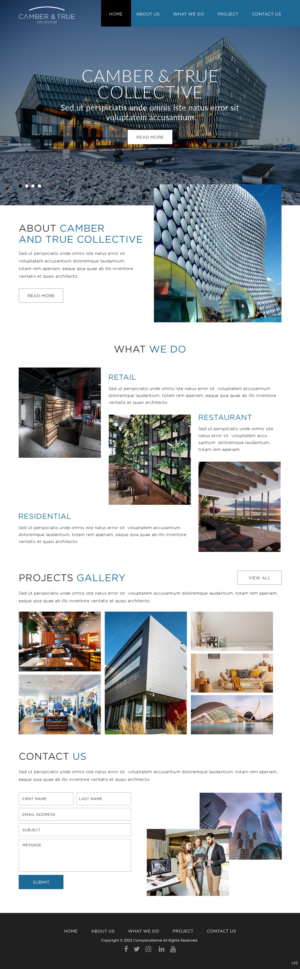Landing Page Design by pb for this project | Design: #27984003
