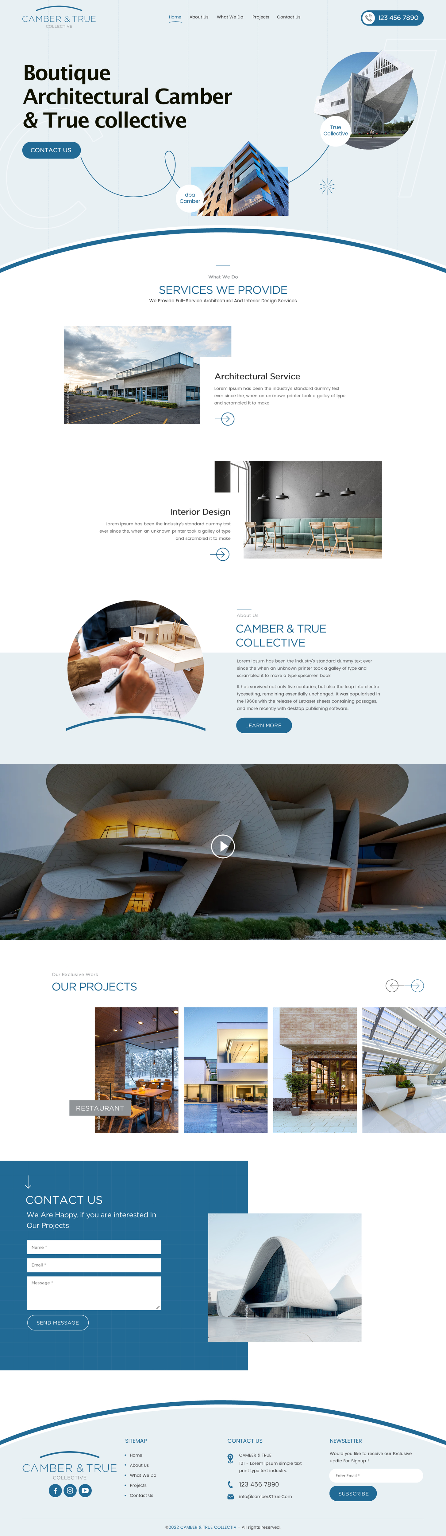 Design de Page d'Accueil par rightway pour ce projet | Design #28004445