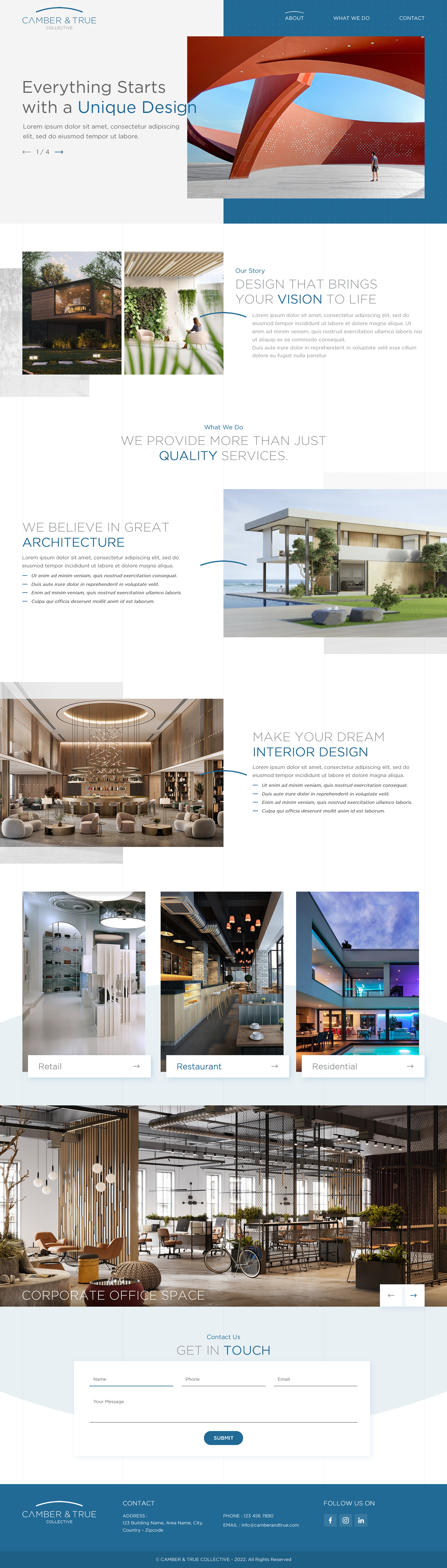Design de Page d'Accueil par rightway pour ce projet | Design #28004453