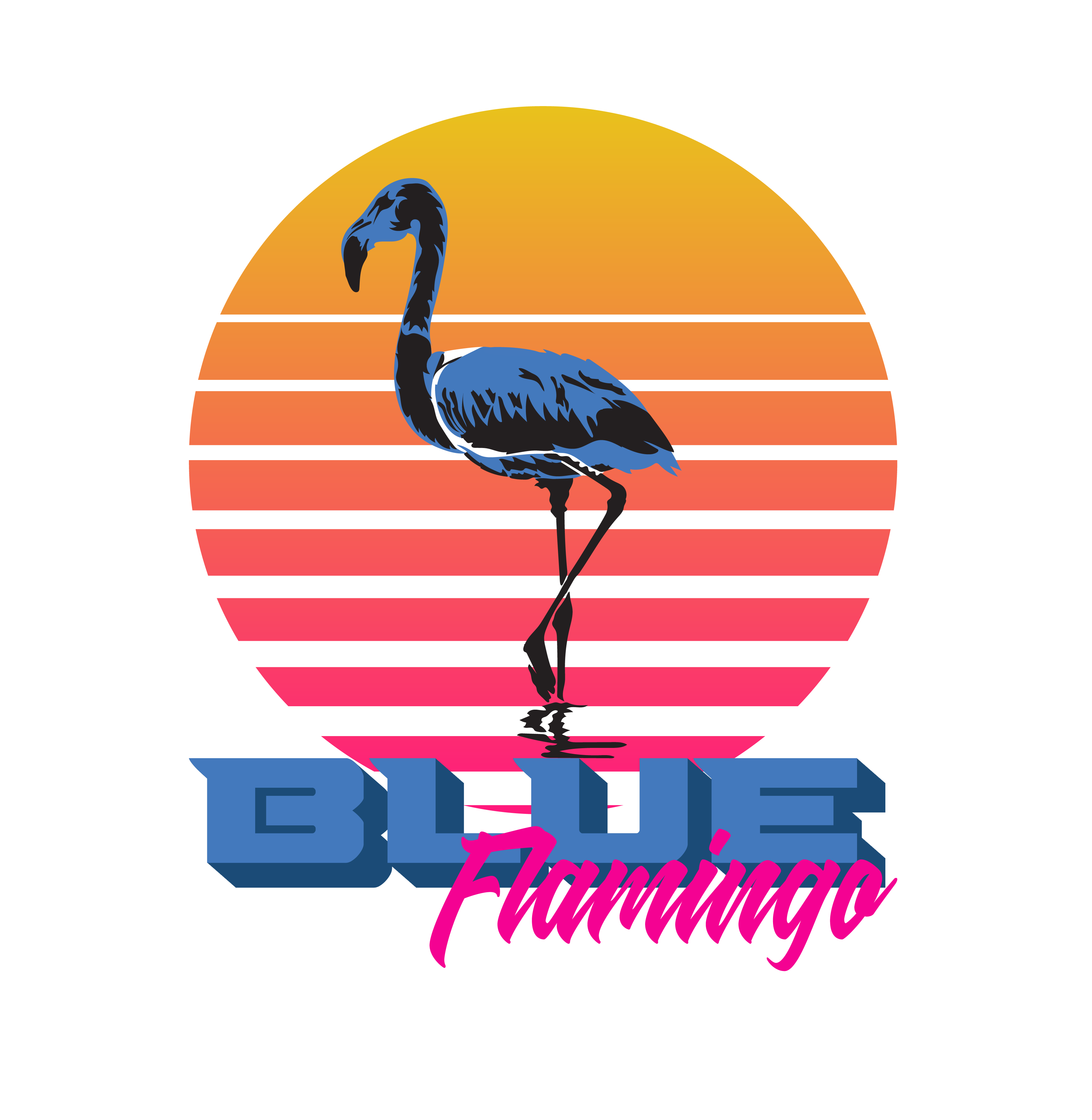Diseño de Camiseta por katan_designs para Blue Flamingo | Diseño #27990934