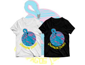 T-shirt Design by dmoeksa for Blue Flamingo | Design: #27988110