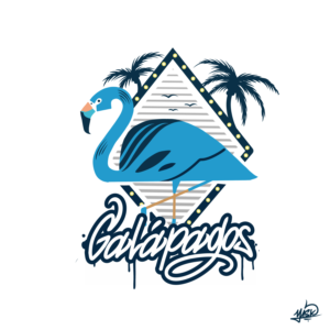 Diseño de Camiseta por El Yisk 2 para Blue Flamingo | Diseño #27991007