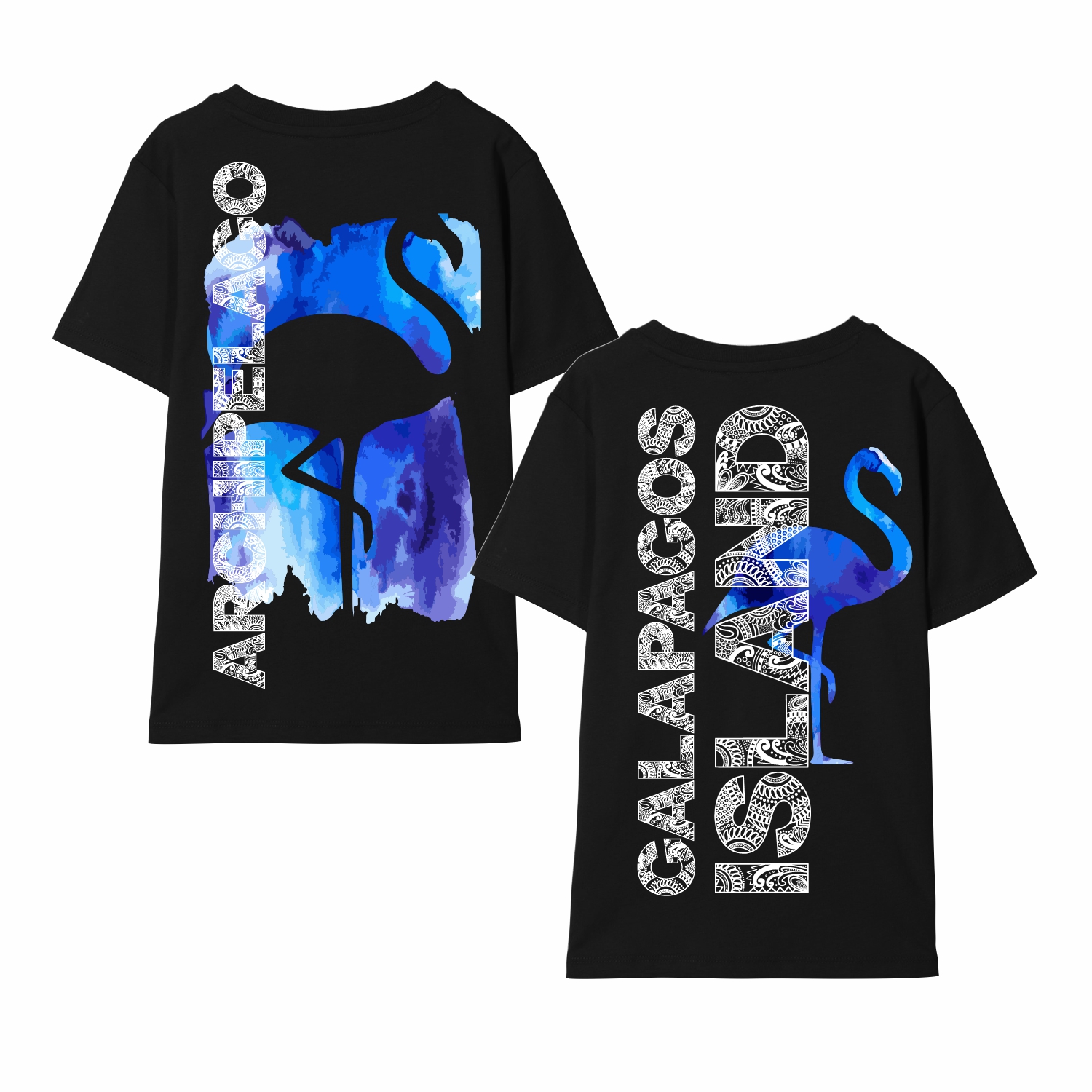 T-shirt Design by A10 for Blue Flamingo | Design #27975048