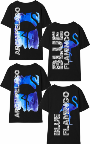 Diseño de Camiseta por ARTUGA para Blue Flamingo | Diseño #27988876