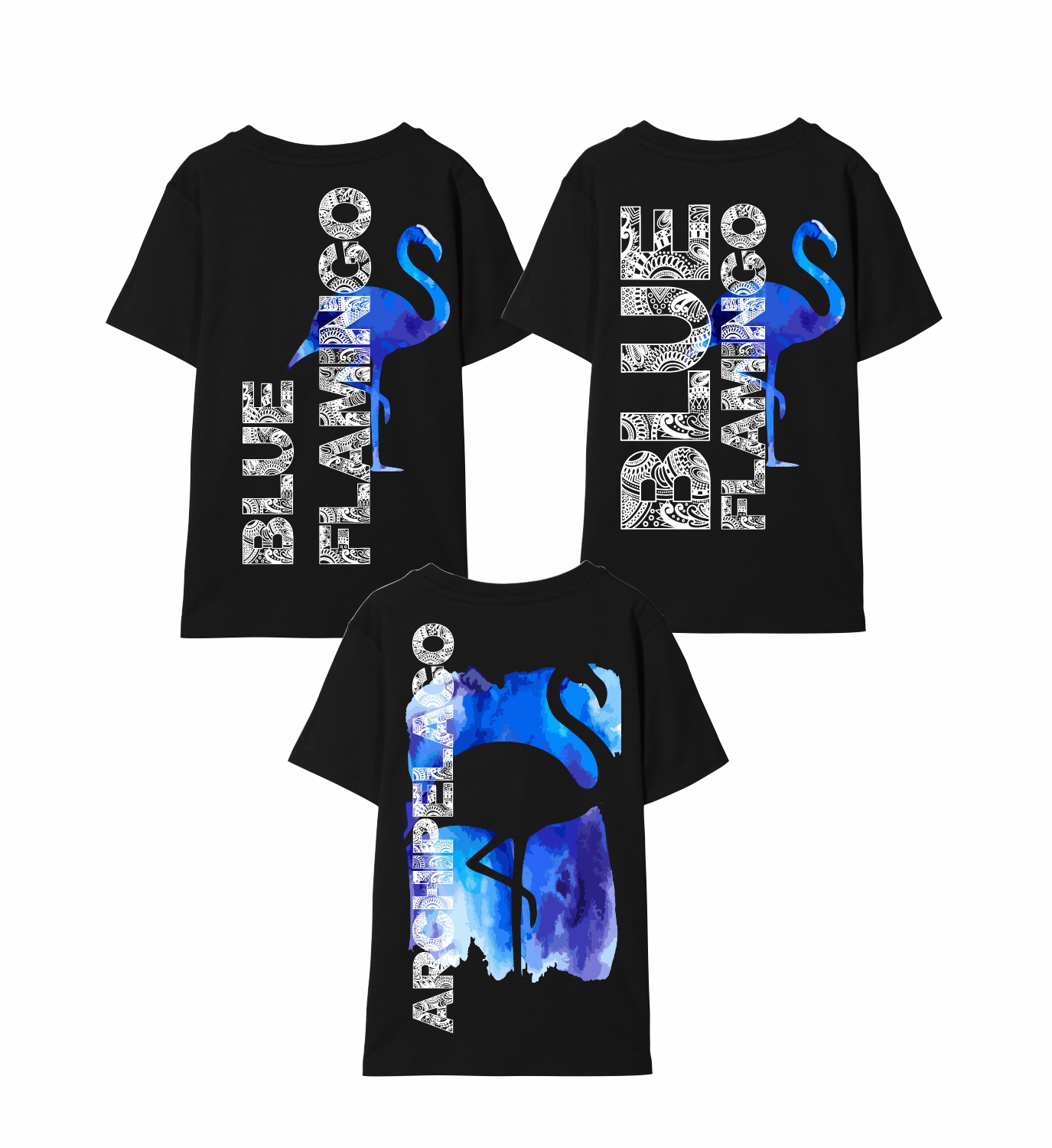 T-shirt Design by A10 for Blue Flamingo | Design #27988971