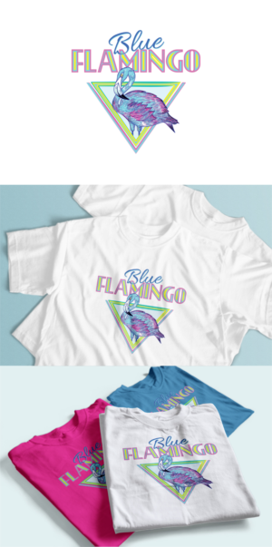 Diseño de Camiseta por BU-Design para Blue Flamingo | Diseño #27982688