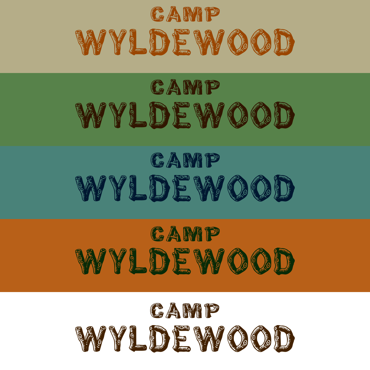 Diseño de Camiseta por CrowwooD para Camp Wyldewood | Diseño: #28048733