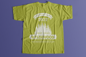 Diseño de Camiseta por 3Guys para Camp Wyldewood | Diseño: #28004487