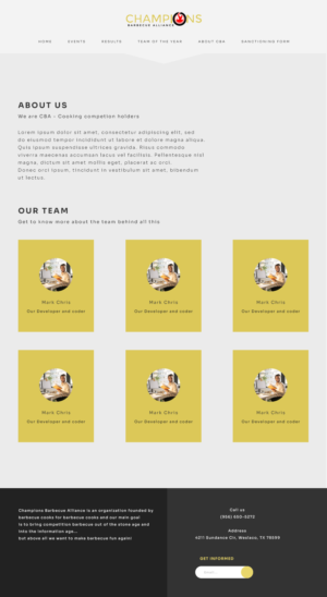 Web Design by MohammedM for this project | Design #27979295