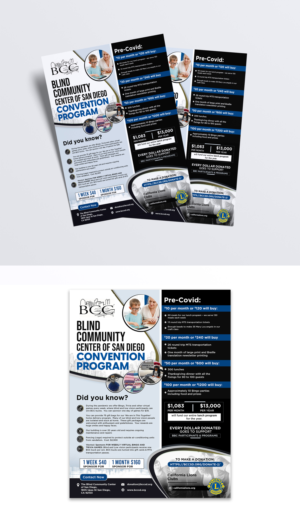Flyer Design by debdesign for Blind Community Center of San Diego | Design: #27983084