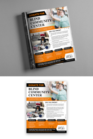 Flyer Design by debdesign for Blind Community Center of San Diego | Design: #28002743