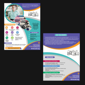 Flyer-Design von DA. für Blind Community Center of San Diego | Design: #28002110