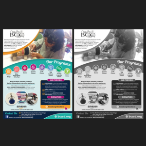 Flyer-Design von DA. für Blind Community Center of San Diego | Design: #28007582