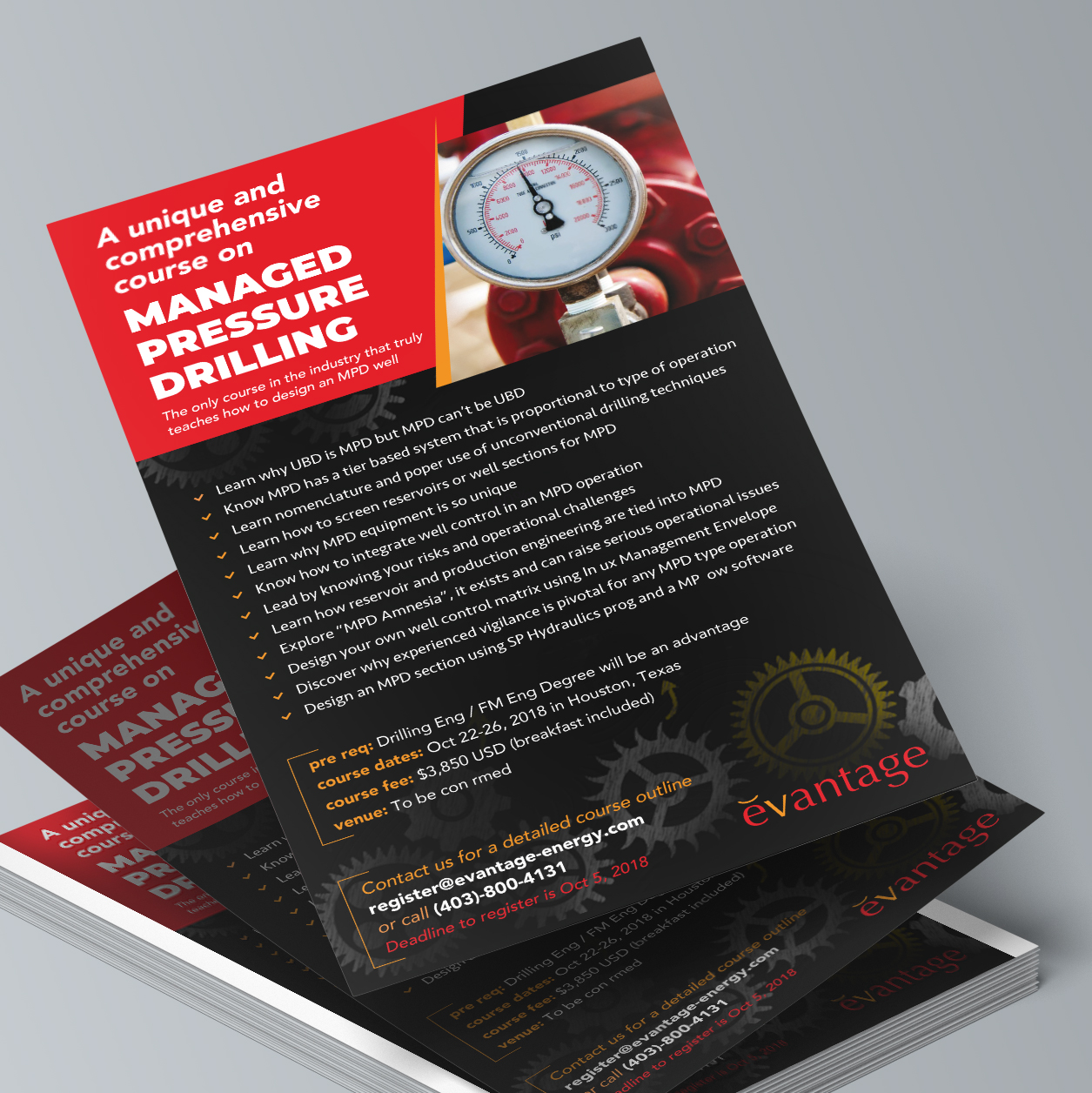 Brochure Design by vigie for Akute Drilling  | Design #27991085