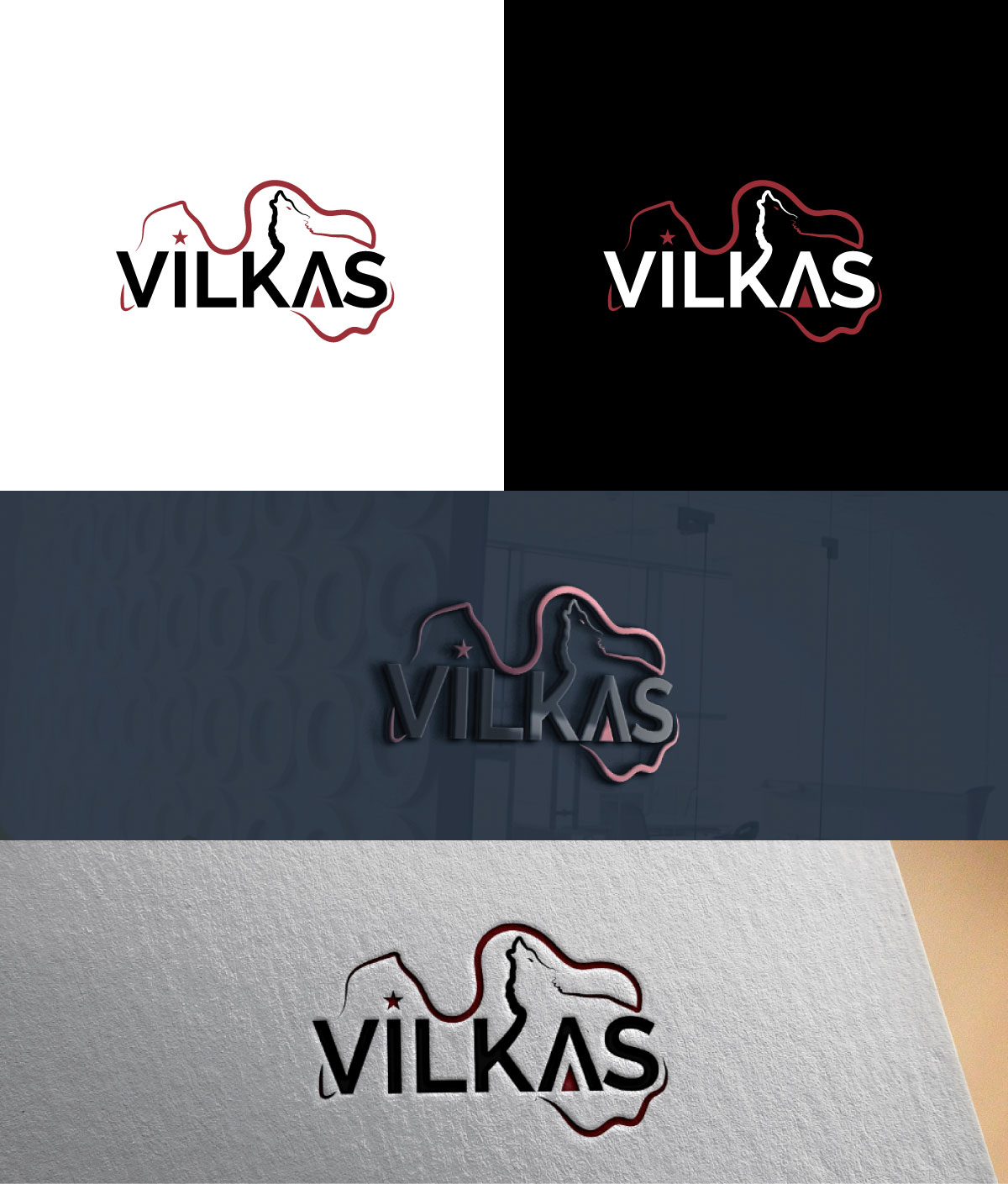 Logo Design by RS_Design for VILKAS Management | Design #27976289