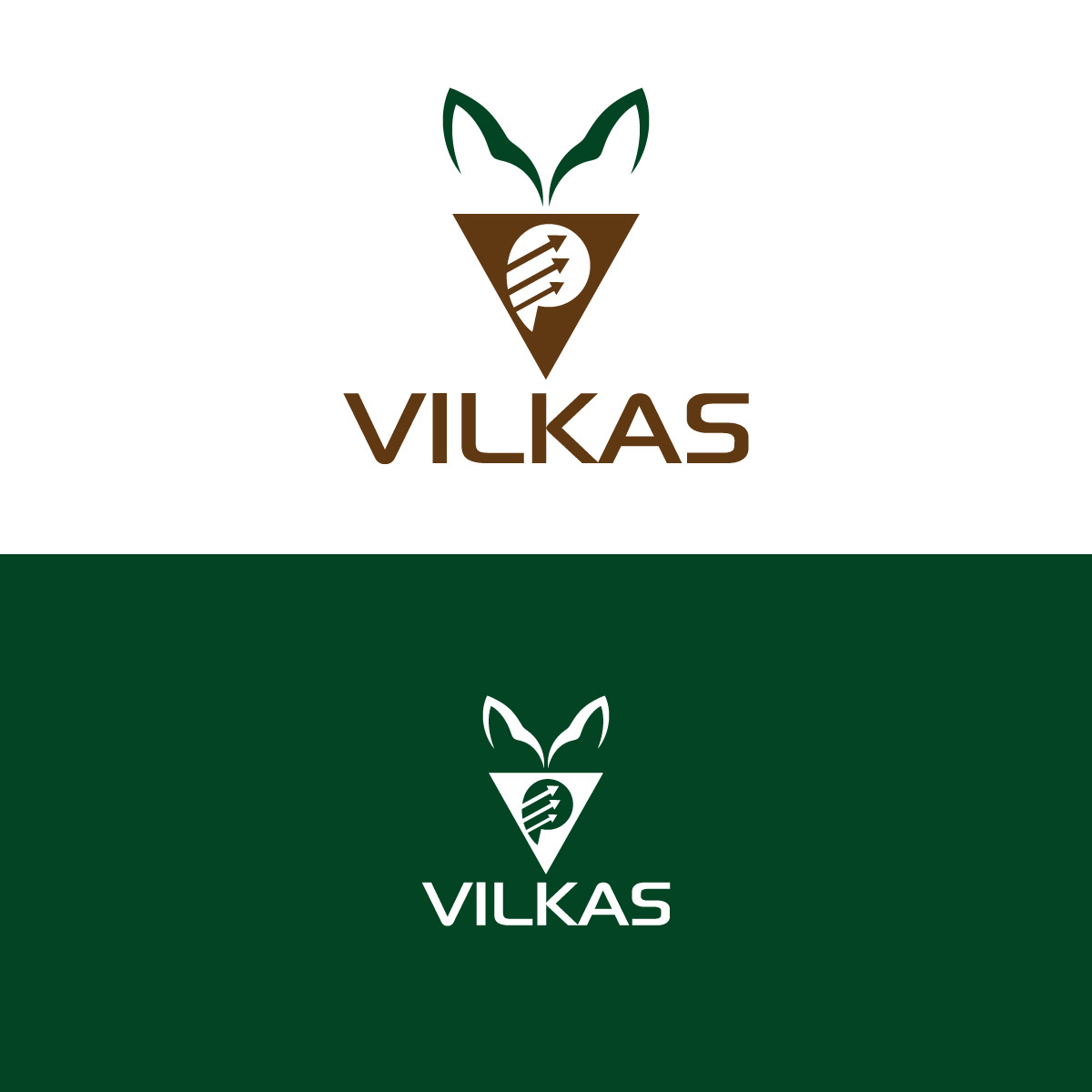 Logo Design by brand maker for VILKAS Management | Design #27984165