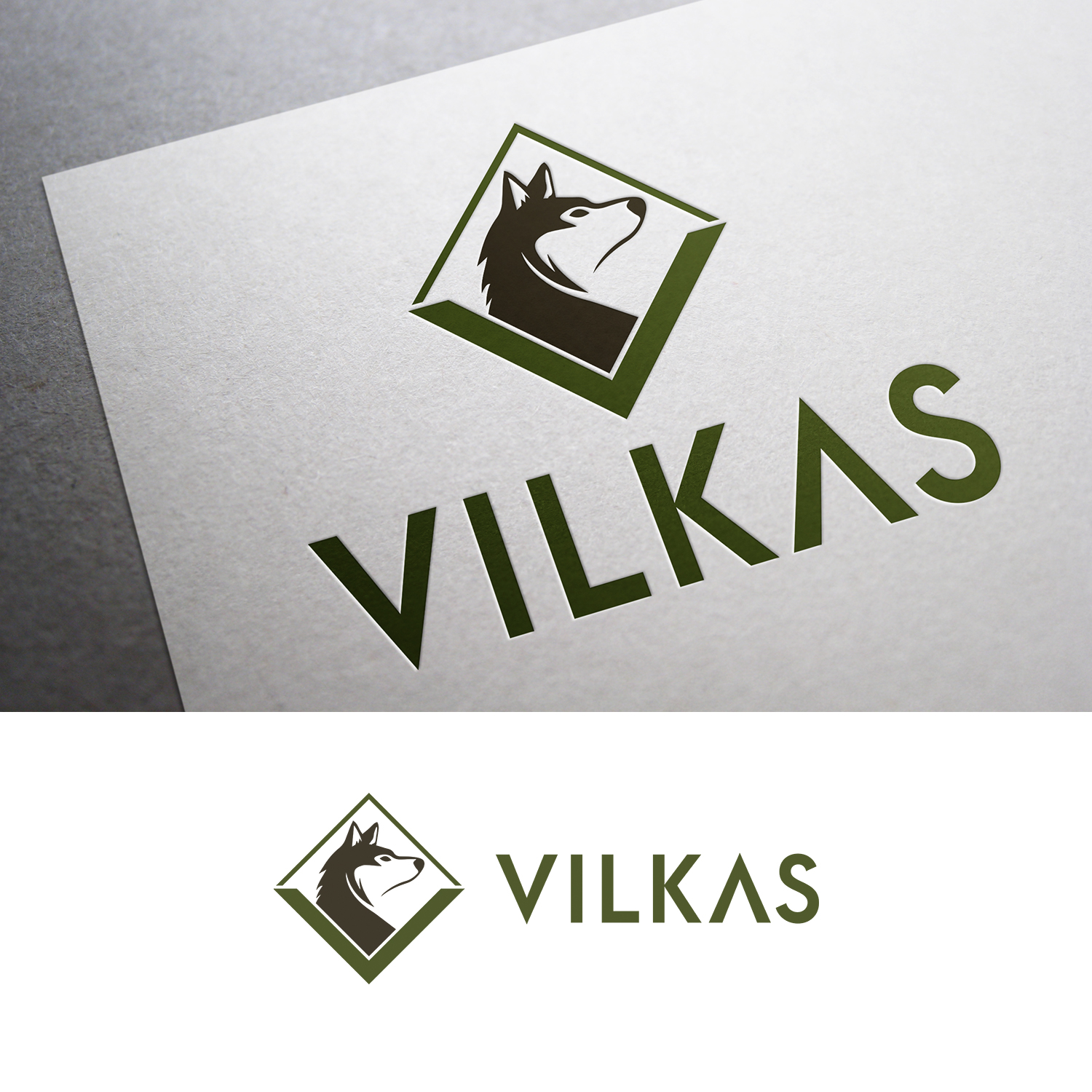 Logo Design by GRAFFYC for VILKAS Management | Design #27978602
