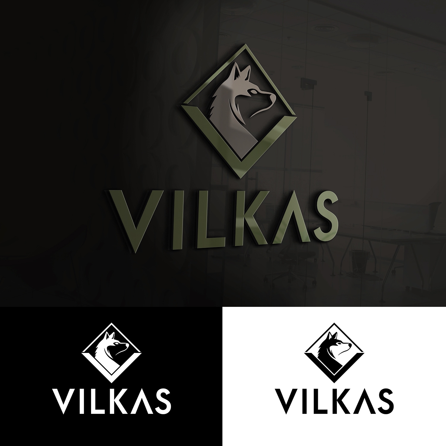 Logo Design by GRAFFYC for VILKAS Management | Design #27978603
