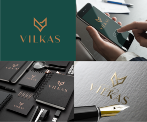 Logo Design by dennisdesigns for VILKAS Management | Design: #27990485