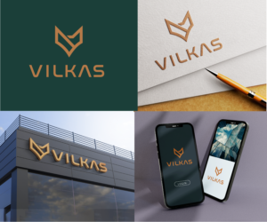 Logo Design by dennisdesigns for VILKAS Management | Design: #27990784