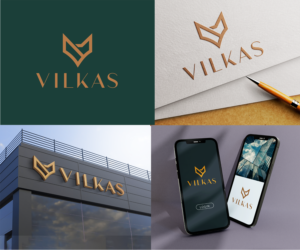 Logo Design by dennisdesigns for VILKAS Management | Design: #27999819