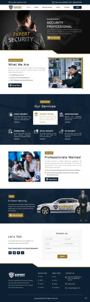 Expert Security Website Design | Web-Design von pb