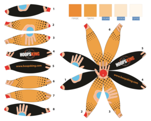 Merchandize Design by Raj Yamgar for HoopsKing.com Instructional Basketball Company | Design #28015582