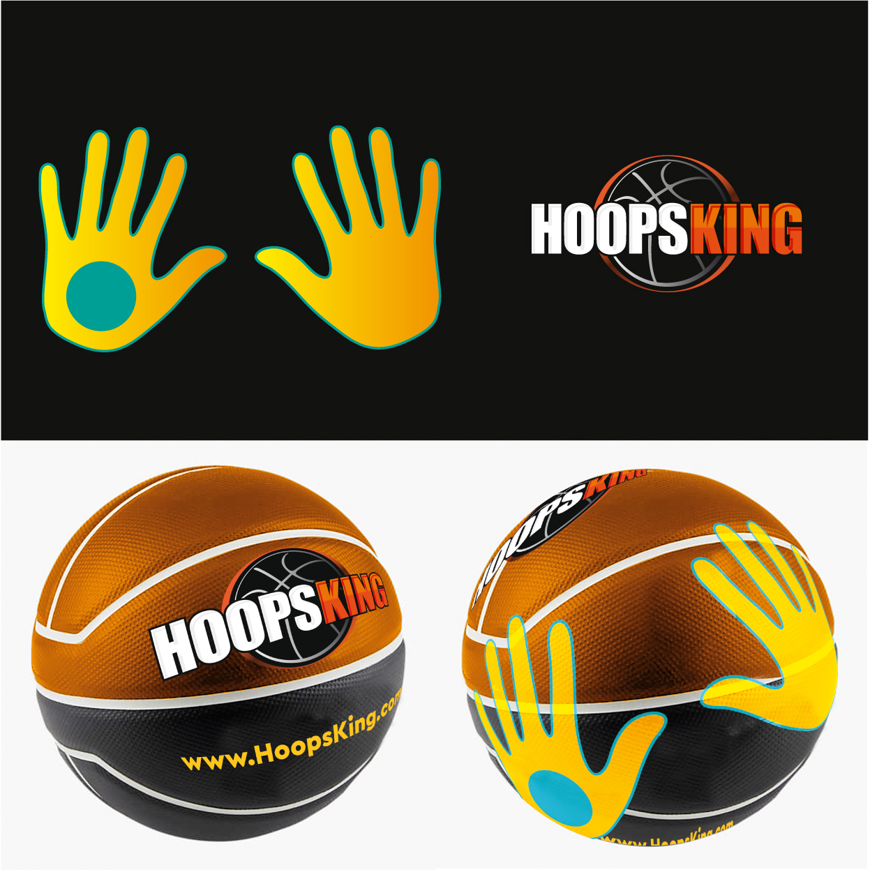 Merchandize Design by vigie for HoopsKing.com Instructional Basketball Company | Design #27981645
