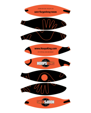 Merchandize Design by RenCan for HoopsKing.com Instructional Basketball Company | Design: #28135322