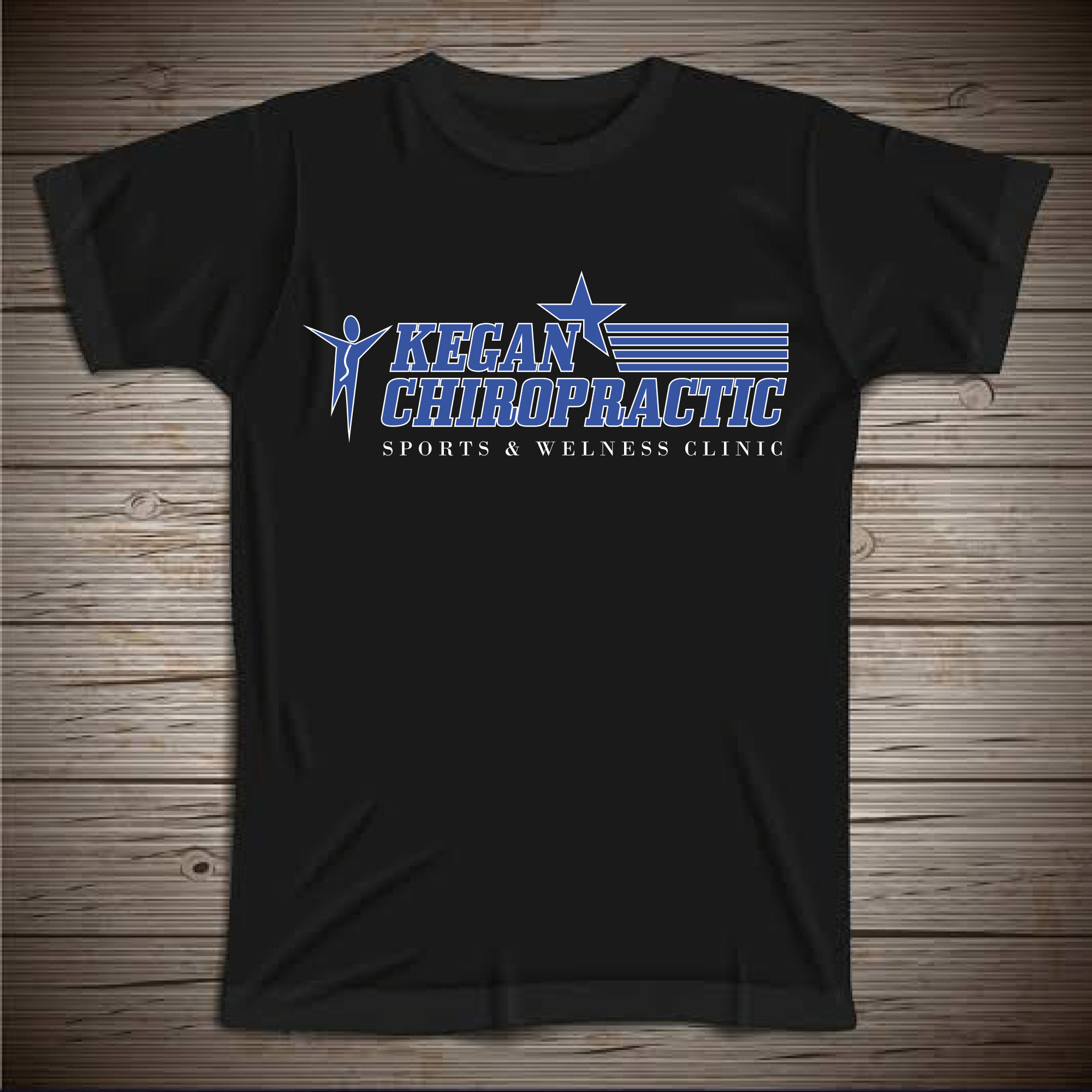 Diseño de Camiseta por Ashraful100 para Keegan Chiropractic Sports & Wellness Clinic | Diseño #27983126
