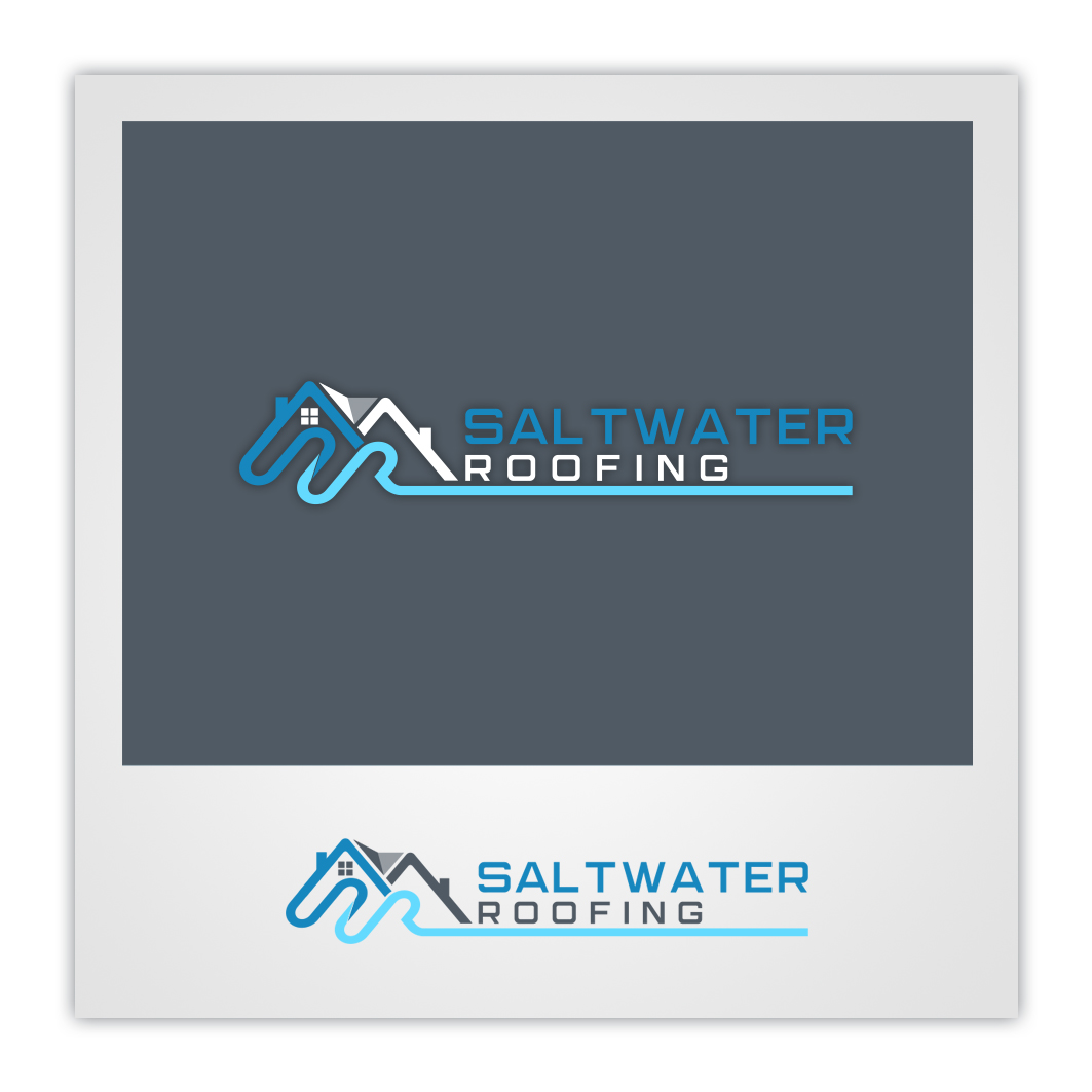 Logo Design by yans23 for Saltwater Roofing | Design #27986186