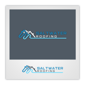 Logo Design by yans23 for Saltwater Roofing | Design #27986186