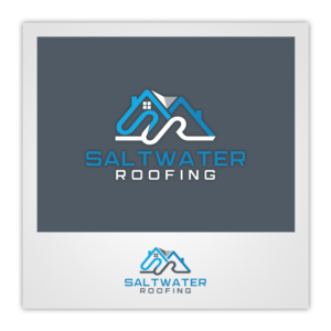 Logo Design by yans23 for Saltwater Roofing | Design: #27986210