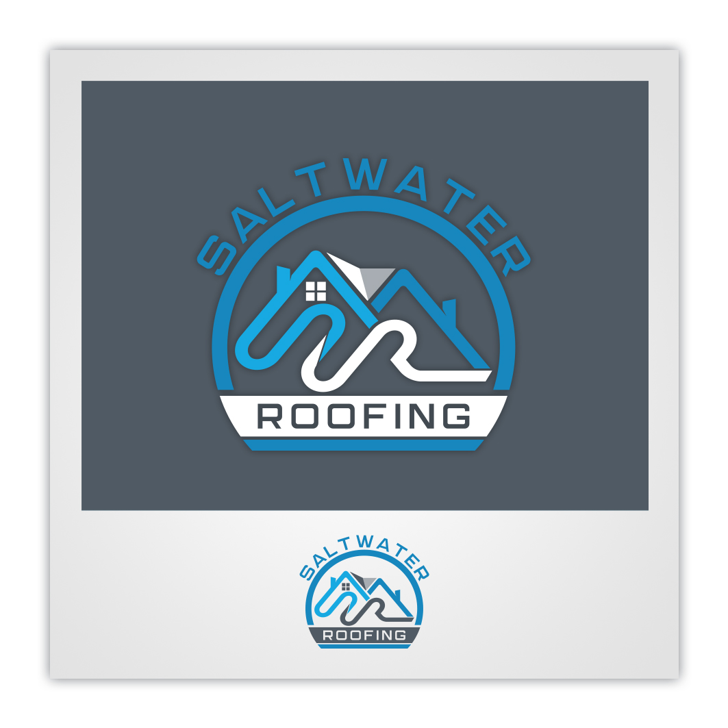 Logo Design by yans23 for Saltwater Roofing | Design #27986270