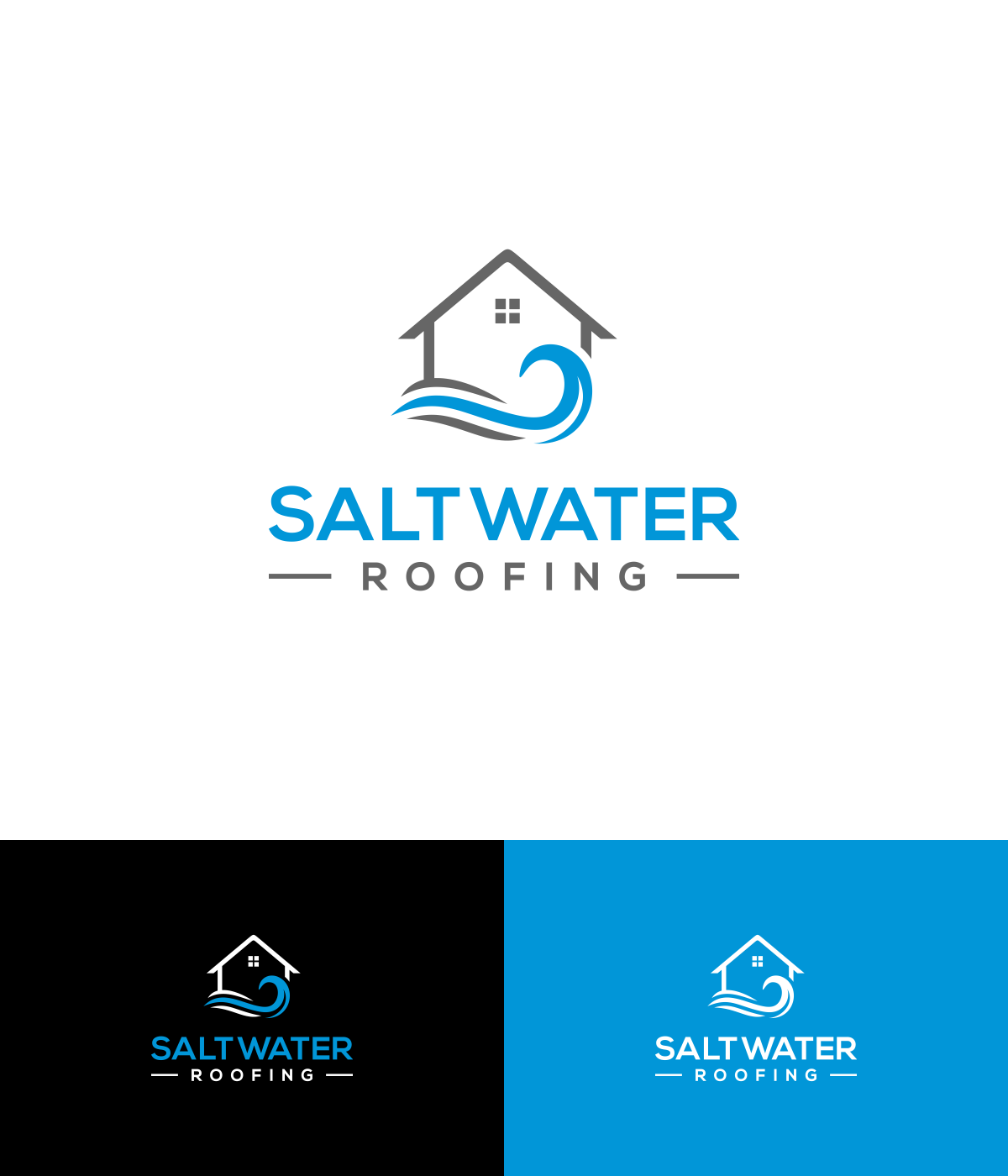 Design de Logo par Dembol 2 pour Saltwater Roofing | Design #27980265