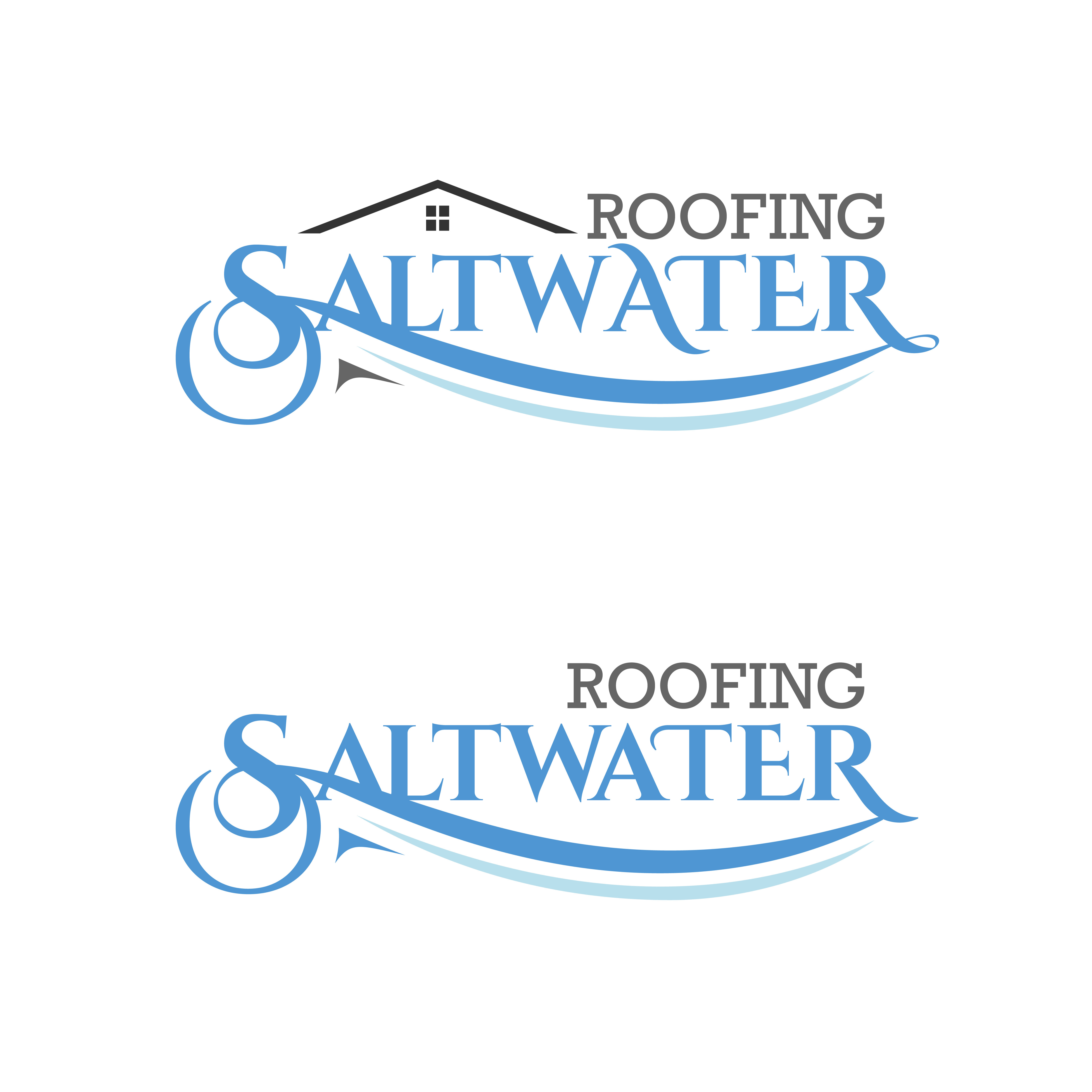 Logo Design by debric for Saltwater Roofing | Design #27994971
